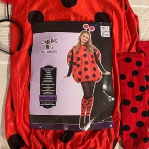 Adult lady bug costume standard size